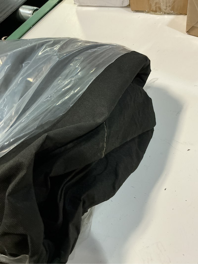 Condition photo showing As Is for simple houseware 72 in. heavy-duty bbq gas grill cover, 600d polyester waterproof, weather-resistant 72''