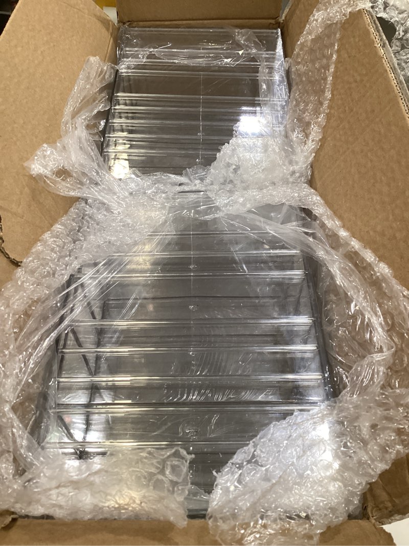Condition photo showing As Is for arstpeoe 30 drawers, acrylic desk makeup organizer, plastic drawers organizer, stackable storage solution for makeup, dresser, office, bathroom clear plastic craft and bead storage cabinet