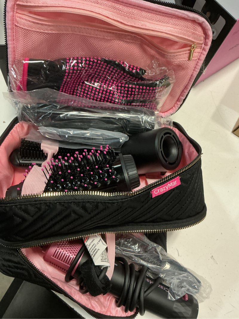 Condition photo showing Good Condition for 7-in-1 Air Wrap Hair Styler, Fast Drying Blow Dryer & Curling StylingTool, Hot Air Styler No Heat Damage, Hot Air Styler Wrap for Curling Volumizing Straightening Styling?Pink?