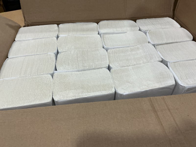 Condition photo showing New/Like New for georgia pacific professional blue select multi-fold 2 ply paper towel  9 1/5 x 9 2/5  white 125/pk  16 pk/ct -gpc21000