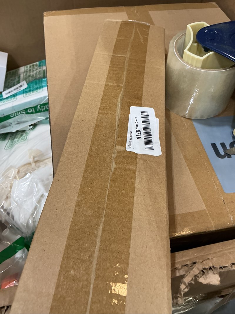 Condition photo showing New/Like New for thestoa curtain rods for windows 48 to 84-92 inch, 5/8" matte black curtain rod, stainless steel small curtain rods for bedroom, living room,kitchen,farmhouse, outdoor curtain rod black black 30"-92"