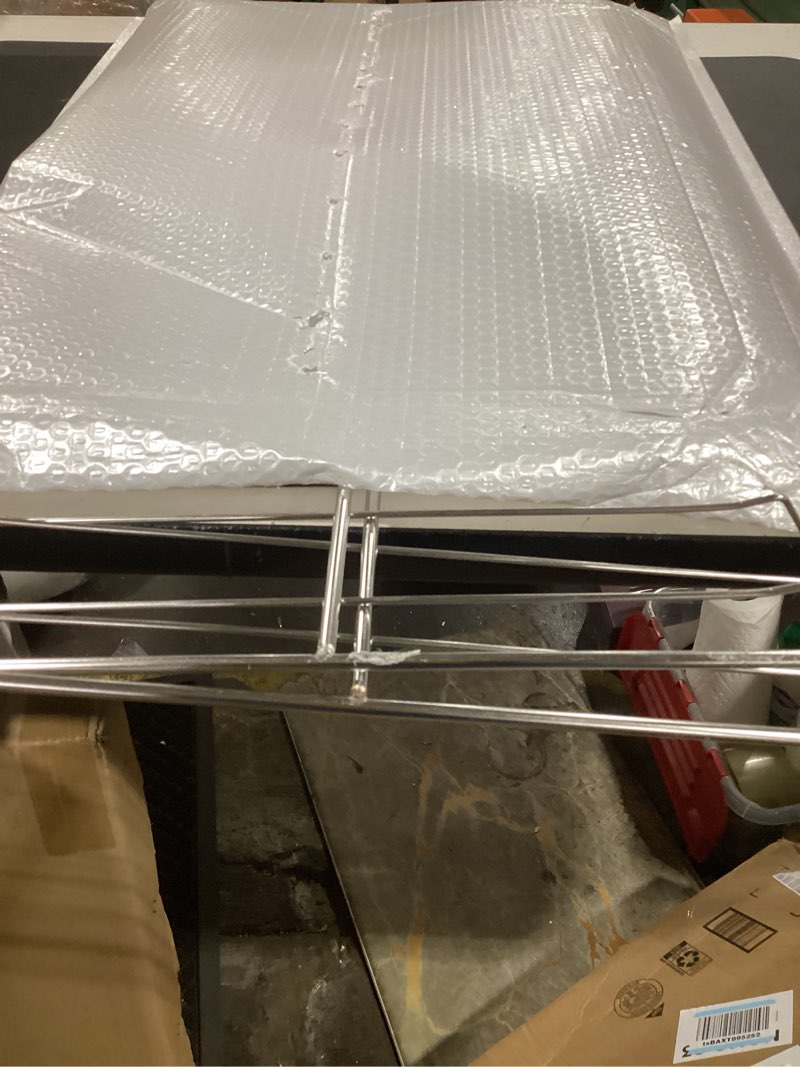 Condition photo showing Good Condition for 2 pcs wpw10179152 w10179152 range oven rack replacement for whirlpool oven part. wpw10179152 oven rack replaces wp4455488. 304 stainless steel wpw10179152 compatible with whirlpool oven accessories
