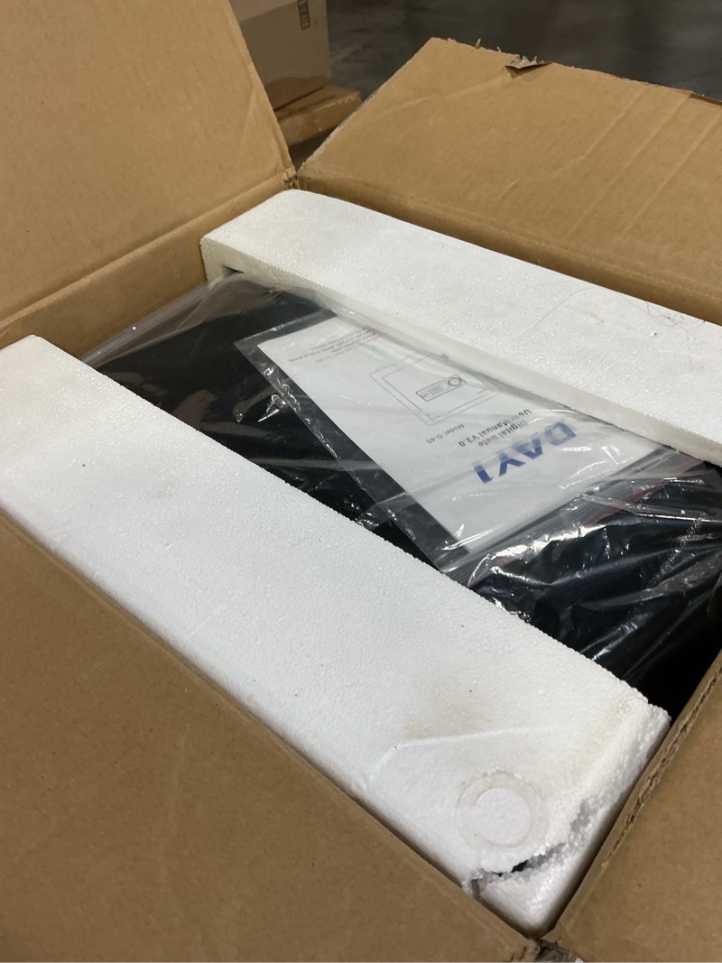 Condition photo showing Good Condition for DAYI Safe Box, 2.0 Cubic Feet Home Safe with Fireproof Waterproof Bag, Security Safe Box for Money Cash Valuables, Digital Electronic Keypad, Dual Alarm System, Removable Shelf - D-45