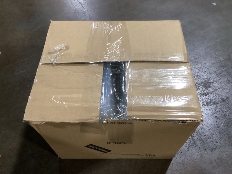 Condition photo showing Good Condition for iris storage boxes with lids, 4-15/16"h x 8-1/4"w x 14-1/4"d, clear, 18 pack