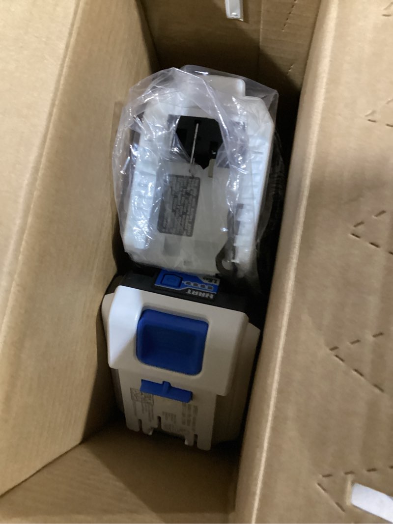Condition photo showing New/Like New for hart 20-volt cordless 1/2-inch drill/driver kit, (2) 1.5ah lithium-ion batteries, gen 2