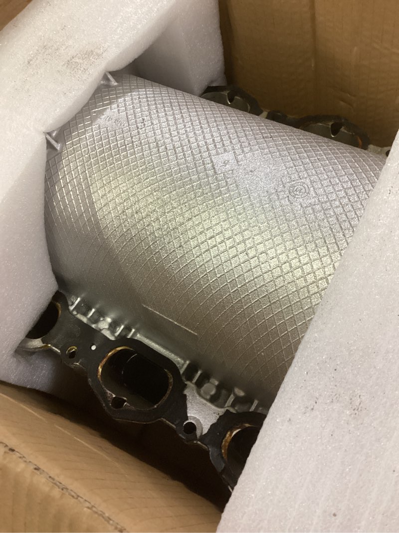 Condition photo showing Good Condition for Intake Manifold Compatible with Mercedes Benz M272 2005-2013 C230 C280 C300 C350 CLK350 E350 GLK350 ML350 ML450 R350 S400 SLK280 SLK300 SLK350 Replace 2721402201 (w/Plastic Flap Lever) w/Plastic Intake Flap Lever