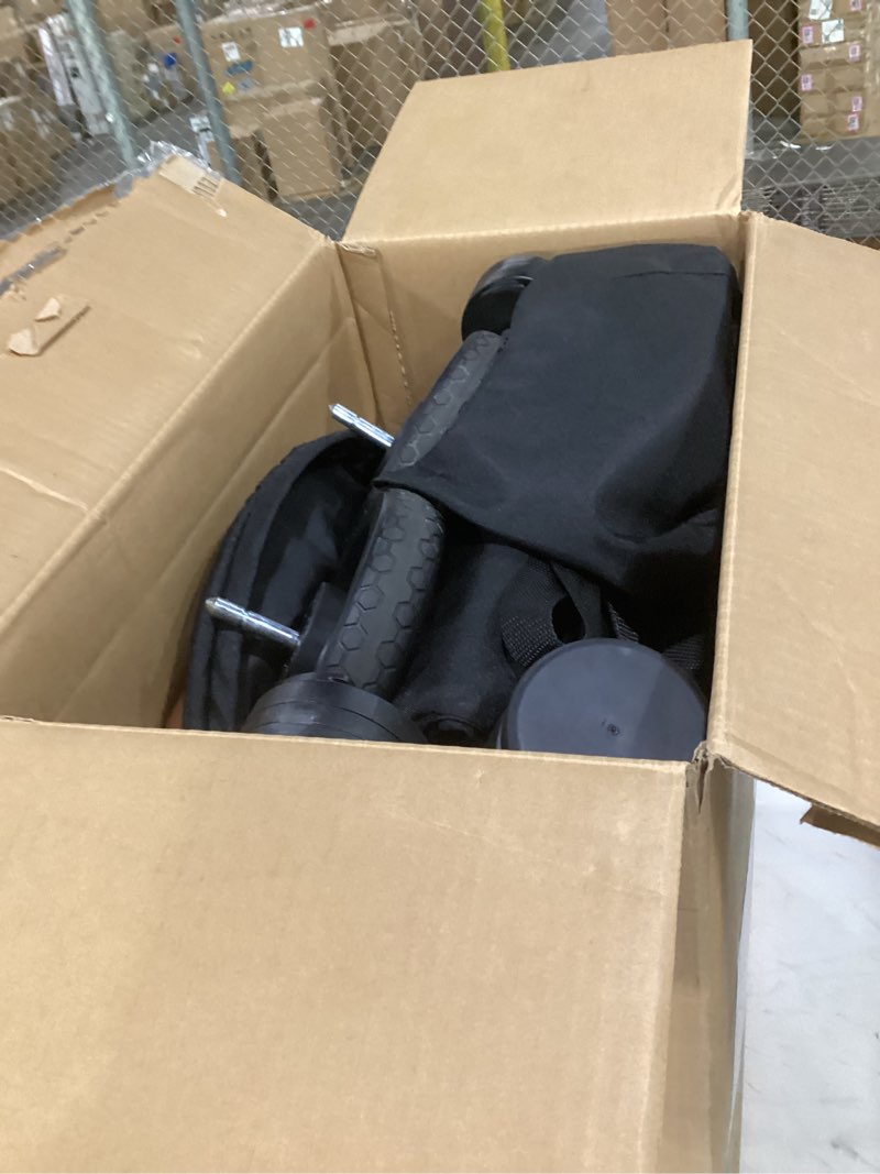 bombi b?bee v2 lightweight baby stroller - premium vegan leather, one-hand fold, infinite recline, a