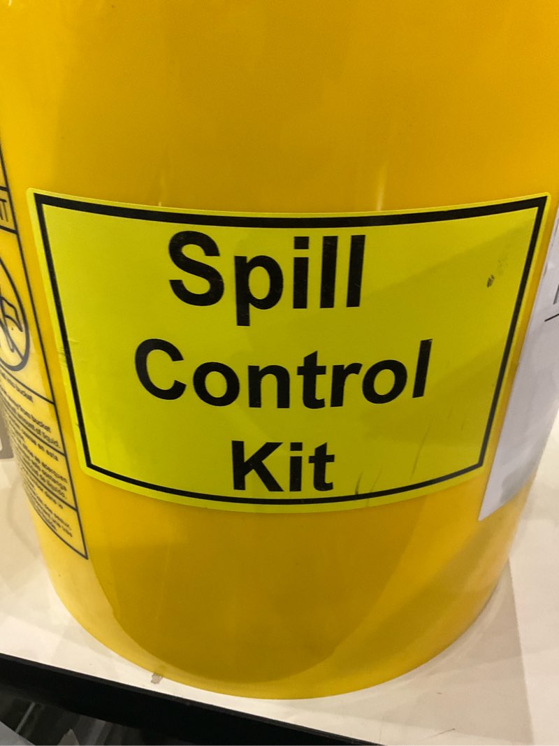 Spill control kit