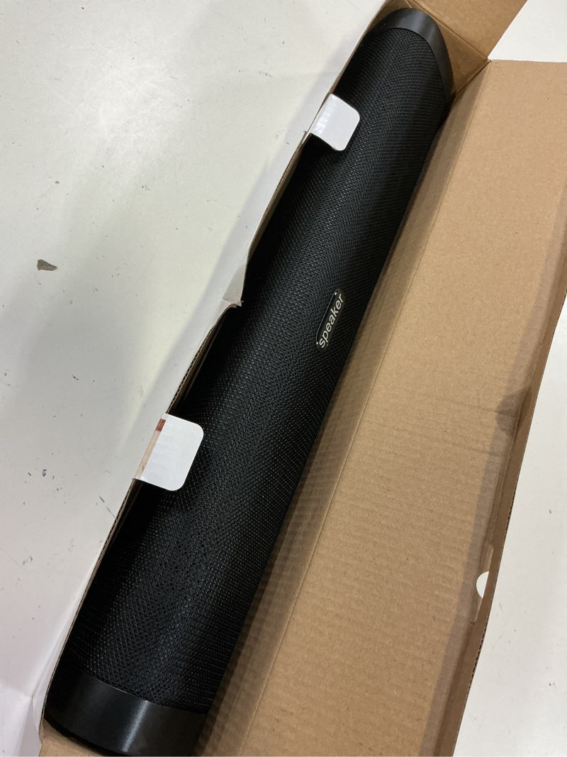 Condition photo showing Good Condition for portable bluetooth speaker home wireless sound bar, home theater speaker system compatible for pc, laptop, smartphones (black)