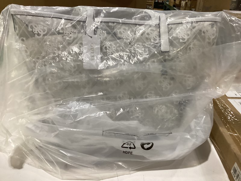 Condition photo showing New/Like New for GUESS Womens Tuana Large Tote One Size White Logo