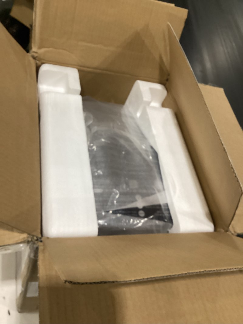 Condition photo showing As Is for Nugget Ice Makers Countertop, Soft Pebble Ice Machine, Chewable Crushed Pellet Ice 42lbs/Day, Self-Cleaning Drainpipe Ice Maker for Party, Home, Kitchen, Bar, Office, Black 42lbs/24H Black 1