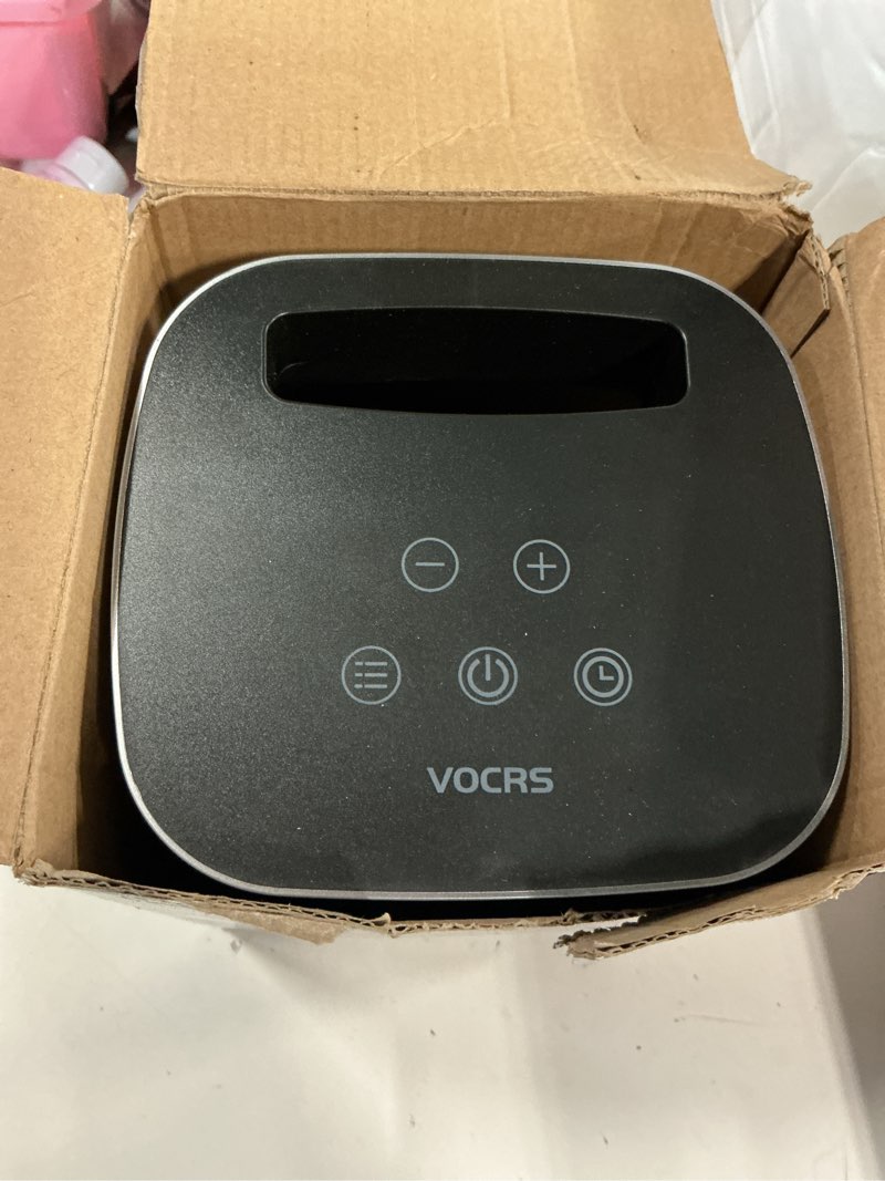 Condition photo showing Good Condition for Small Portable Space Heater for Indoor Use - VOCRS 1500W PTC Electric Heater with Thermostat, Remote Control, 12H Timer, Eco and Fan Mode, Rapid and Safe Heating for Bedroom, Office