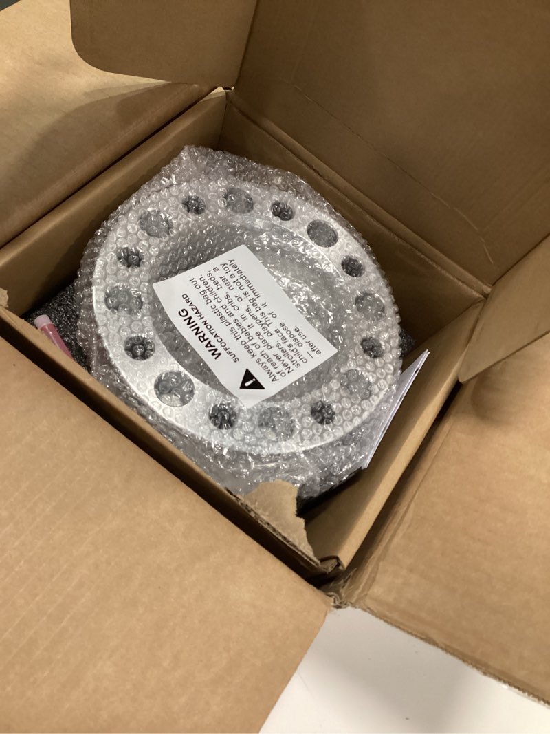 Condition photo showing Good Condition for OMT 8x6.5 Wheel Spacers, 2 Inch Wheel Adapters with Studs Compatible with 1994-2011 Dodge Ram 2500 3500 1988-1998 Ford F250 F350, 8x165.1 Wheel Spacer Kit with 130 mm Hub Bore, Set of 4