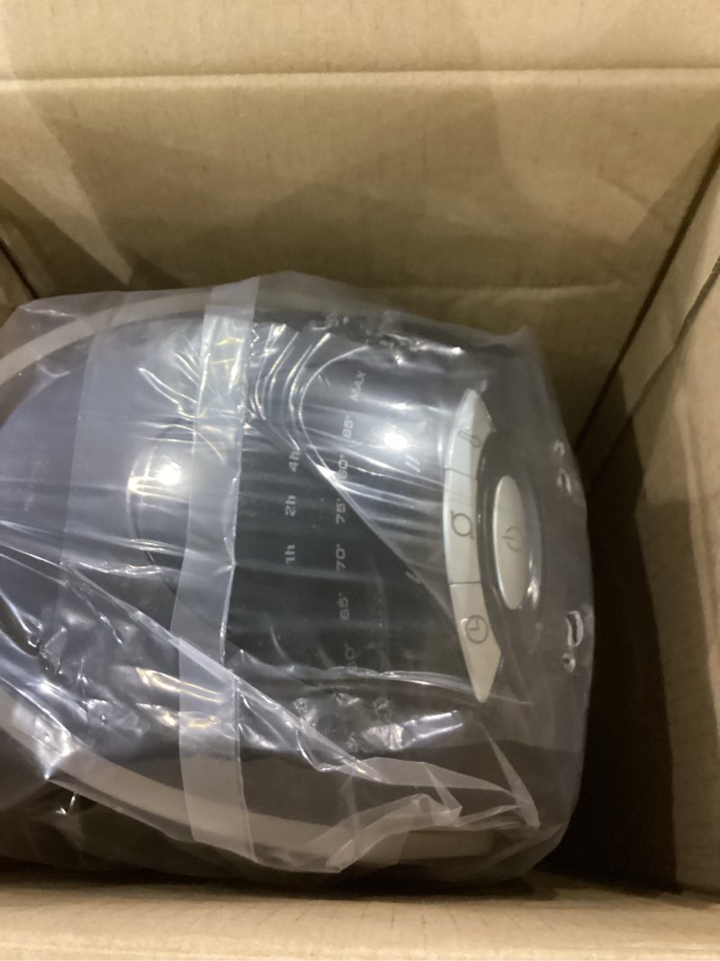 Condition photo showing New/Like New for Lasko - Portable Ceramic Tower Space Heater with Remote Control - Black/Silver