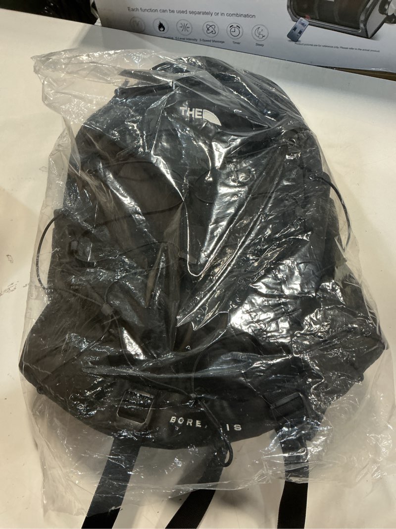 Condition photo showing Good Condition for The North Face Borealis Commuter Laptop Backpack | Water Repellent Finish, 16" Laptop Sleeve, Large Main Compartment for Everyday Carry, TNF Black/TNF Black-NPF, One Size One Size Tnf Black/Tnf Black-npf