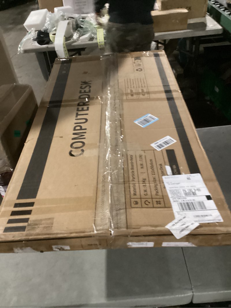 Condition photo showing Good Condition for Casaottima 40 Inch Small Computer Desk for Home Office, Study Writing Table for Small Spaces, Simple