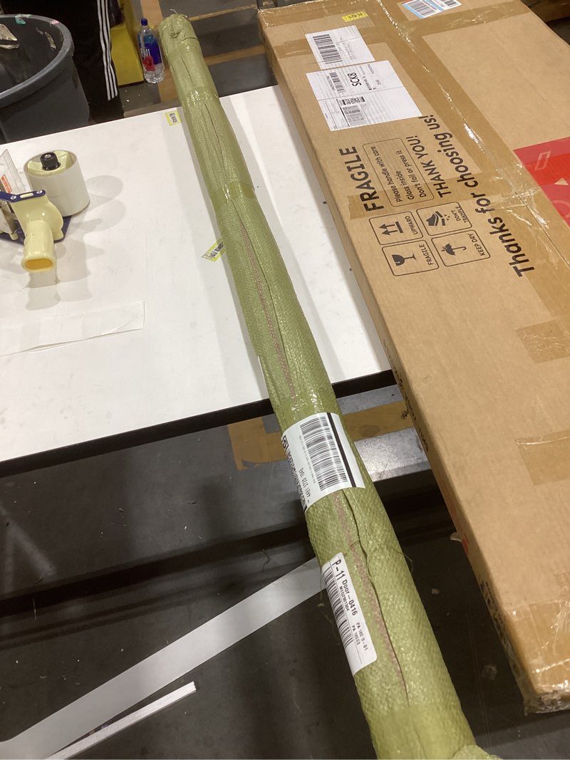 Condition photo showing As Is for Heavy-Duty 4x100FT Garden Fence Steel Posts - 5-Foot Stakes