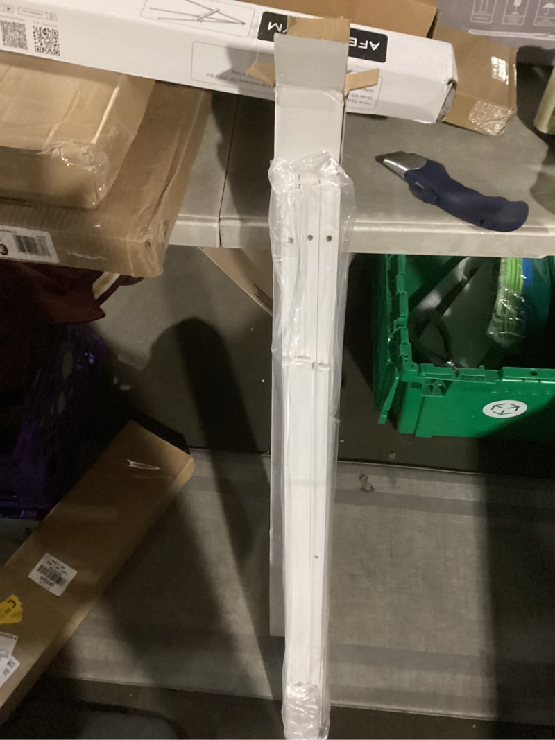 Condition photo showing New/Like New for meeden wood easel stand for display: wooden tripod for poster board - wedding easel standing for welcome sign natural color