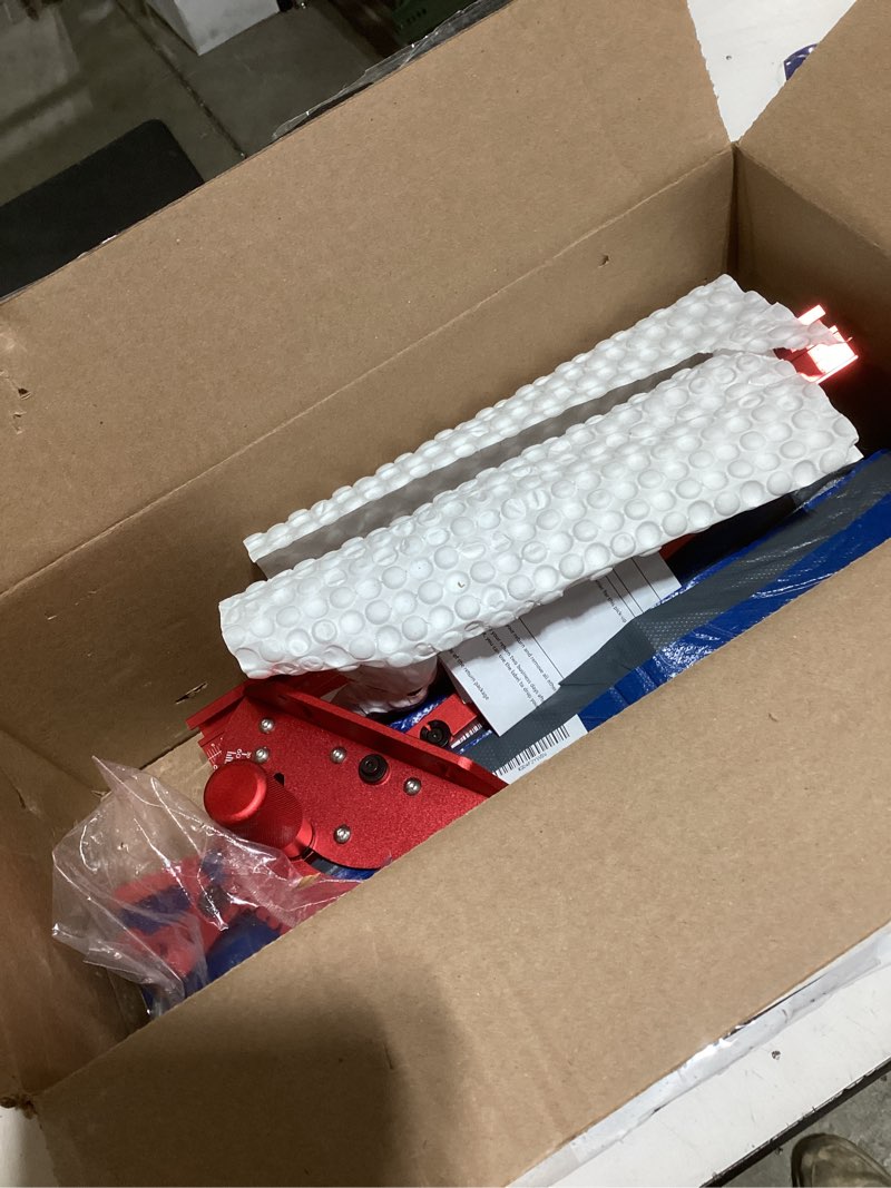 Condition photo showing As Is for Table Saw Miter Gauge Works w/Table Saws, Band Saw and Router Table (Red) Miter Gauge-r