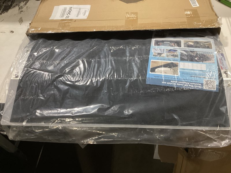 Condition photo showing Good Condition for 27.6"l×1.6"h bridge threshold ramps for doorways, fits 2.8–5.1" wide thresholds with adjustable support bars, non-slip aluminum wheelchair ramps for home steps, sliding door ramp for wheelchair 27.6"l & 2.8–5.1" wide