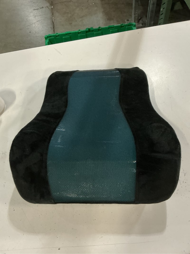 Condition photo showing Good Condition for samsonite lumbar support pillow mid and lower back with cooling – office chair back cushion, gaming chair, desk chair, car seat lumbar, work from home office accessories, black with cooling black with cooling gel