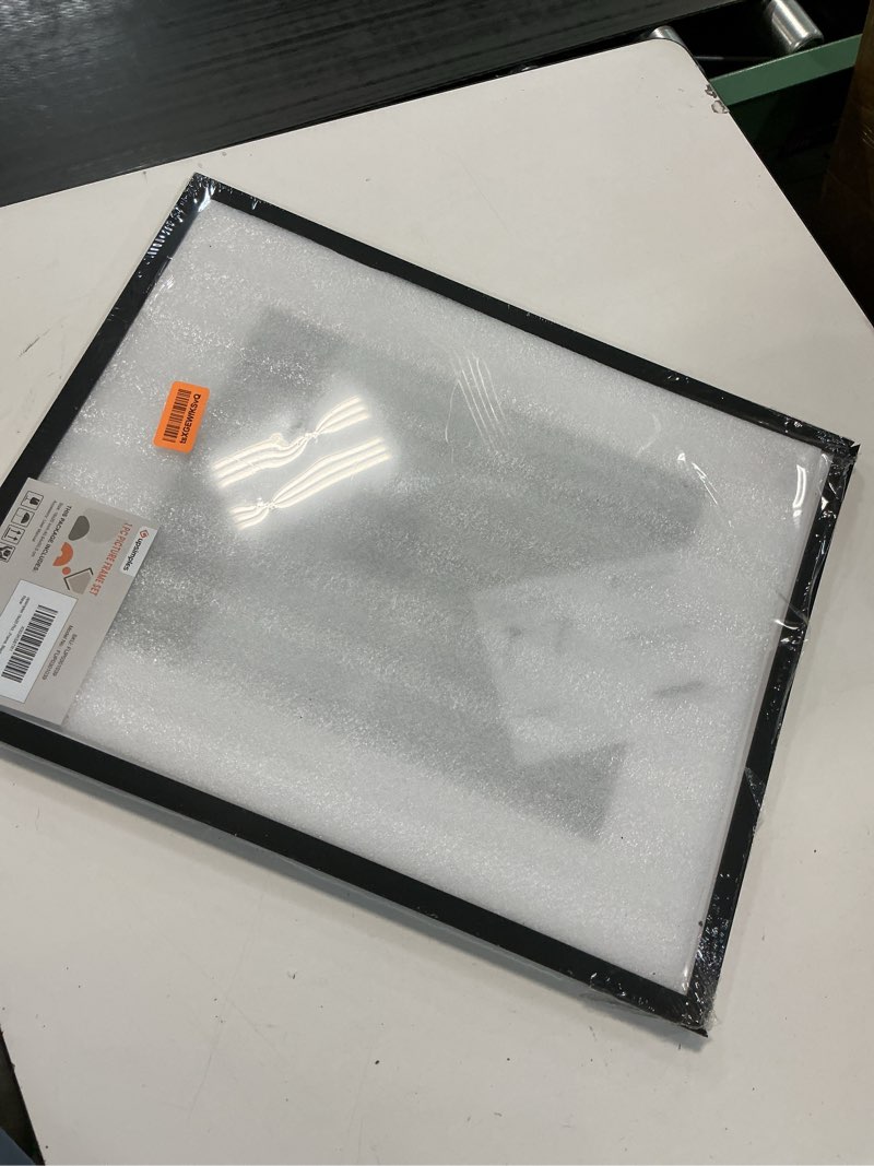 Condition photo showing Good Condition for upsimples 16x20 Picture Frame, Display Pictures 11x14 with Mat or 16 x 20 Without, Wall Hanging Poster Frame, Black, 1 Pack Black 16x20