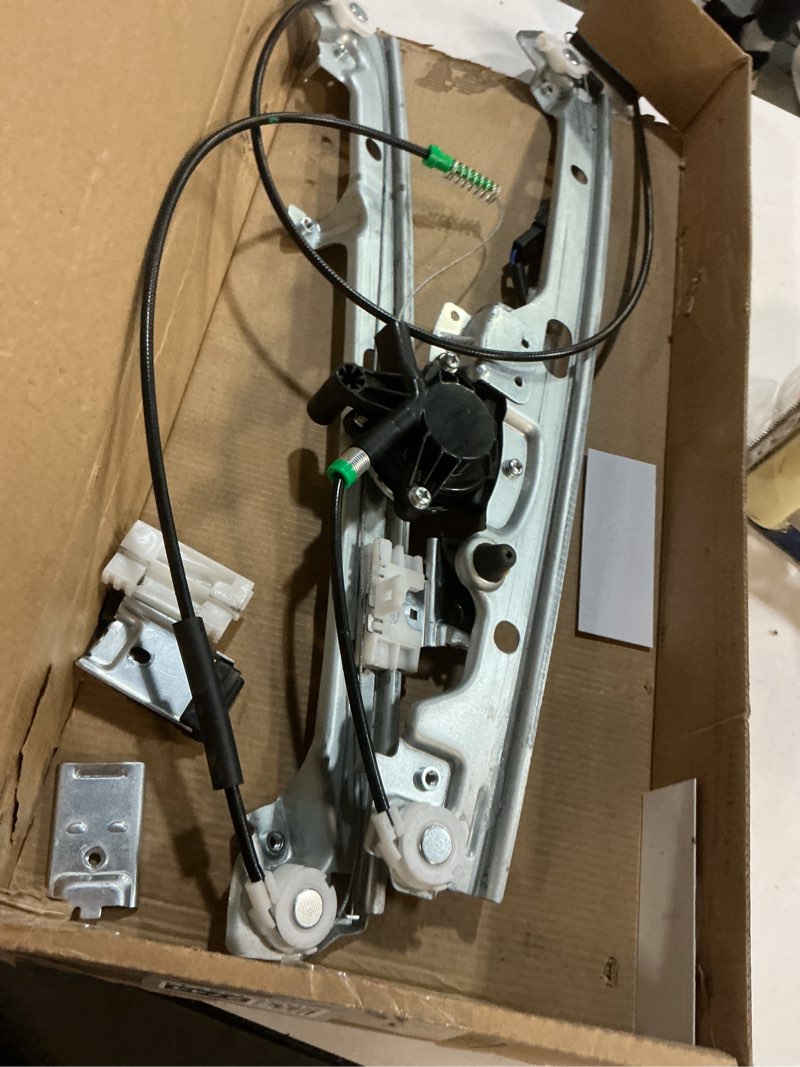 Condition photo showing As Is for 741-644 Power Window Regulator with Motor Assembly Front Driver Side Fit for 2000 2001 2002 2003 2004 2005 2006 Chevy Silverado Avalanche Tahoe Suburban GMC Sierra Yukon XL Cadillac Escalade ESV EXT Front Driver Side 741-644