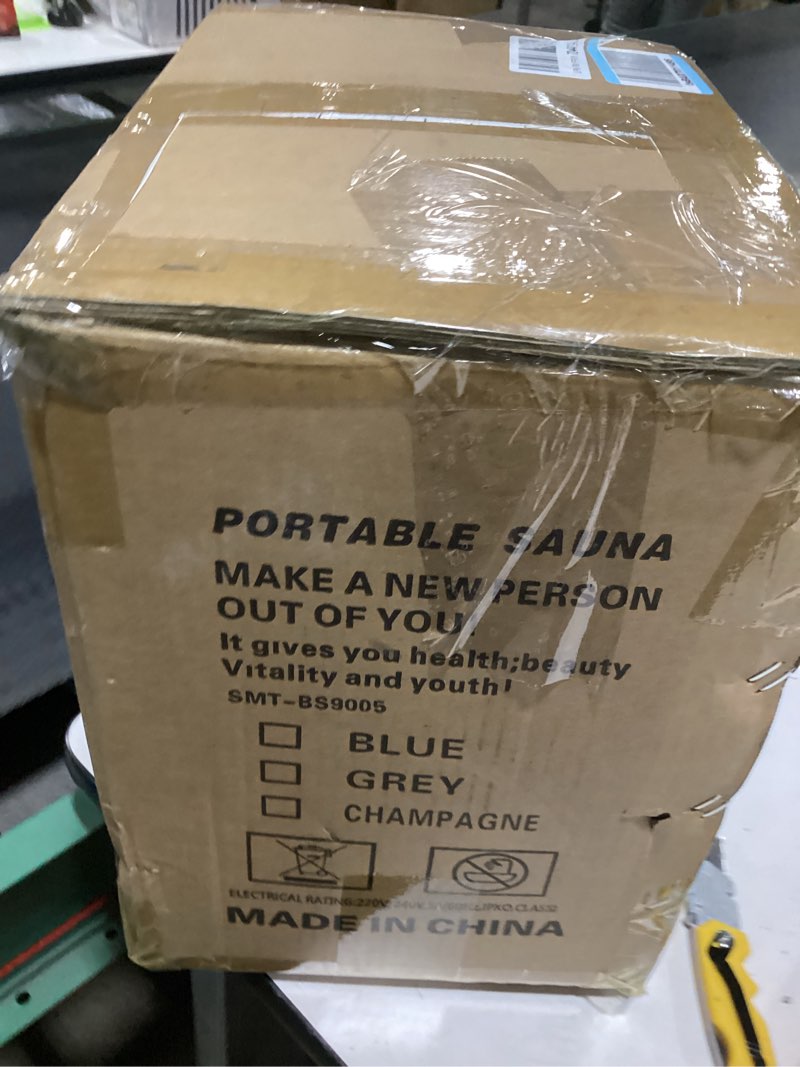 Condition photo showing Good Condition for ZONEMEL Portable Steam Sauna Kit for 1 Person or 2 Person Full Body Home Sauna Spa, Leg Detox Relaxa