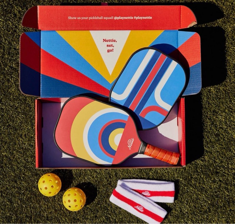 Nettie Pickleball Paddles, USAPA Approved Carbon Fiber Pickleball Paddles, Stylish Pickleball Valent