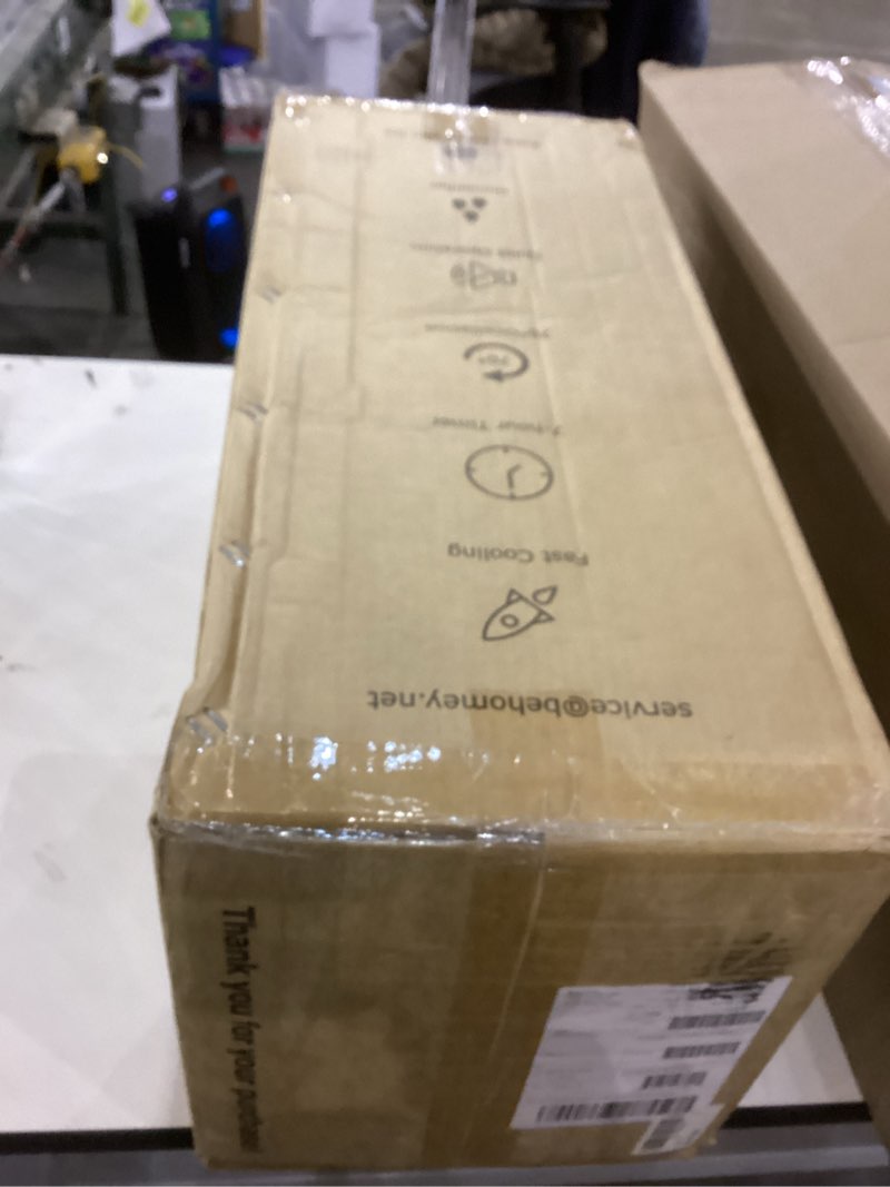 Condition photo showing As Is for Windowless Portable Air Conditioners, 3-IN-1 Evaporative Air Cooler w/4 Ice Packs, 7H Timer, 70° Oscillation Swamp Coolers Air Conditioner for Room, Ductless Portable Ac Unit for Bedroom Office, Ivory