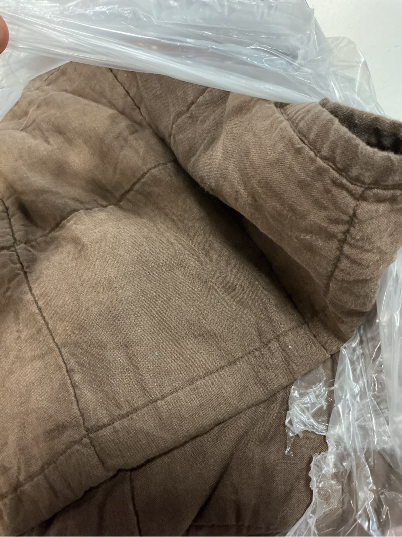 Condition photo showing Good Condition for organic linen gauze box quilt 