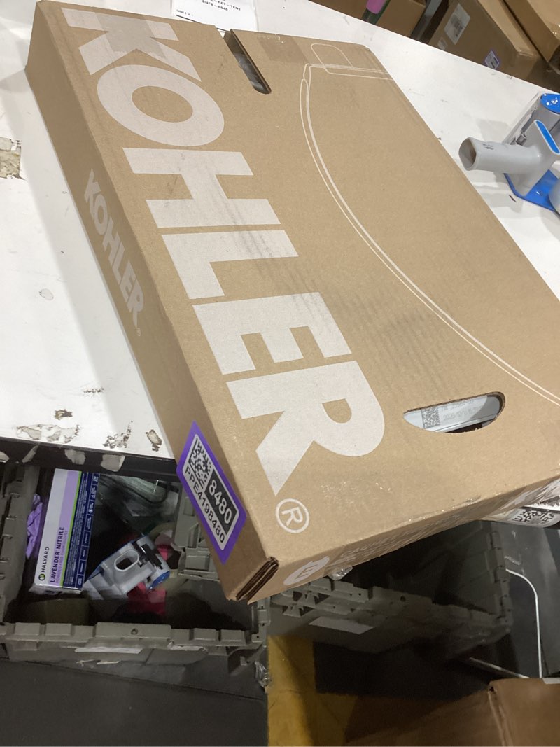 Condition photo showing Good Condition for kohler k-35584 cachet recycled plastic, readylatch, quiet-close, soft close elongated toilet seat