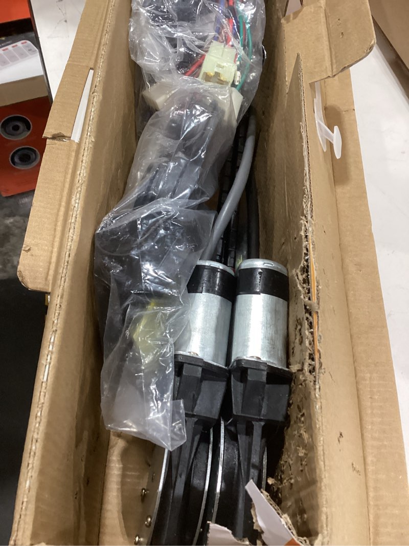 Condition photo showing Good Condition for JDMSPEED New Universal Electric Power Window Lift Regulator Conversion Kit with Switches Wiring and Hardware for 2 Door Pickup SUV Truck Van Car