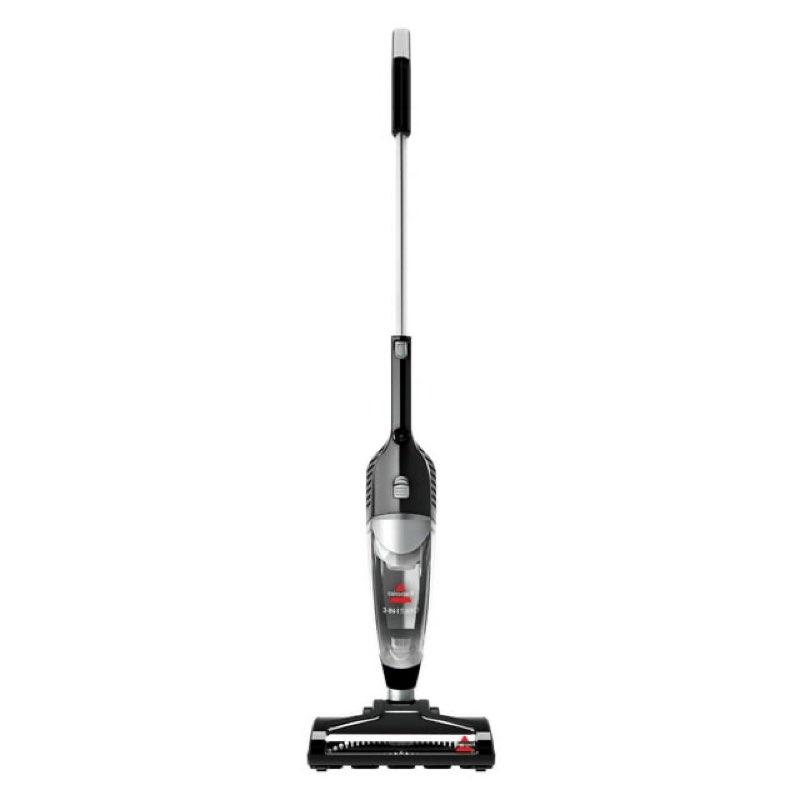 BISSELL 3-in-1 Turbo, Corded, Stick Vacuum, Carpet, Area Rugs, Hardfloor, Upholstery, Removable Hand Vac, Lightweight, Motorized Bursh Roll, 2610, Black