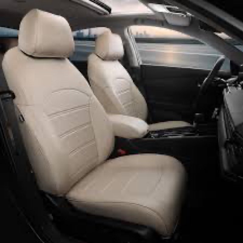 FEINEPRO Custom for Honda Accord Seat Covers LX SE 2023 2024 2025,Faux Leather Car Seats Cover Full 