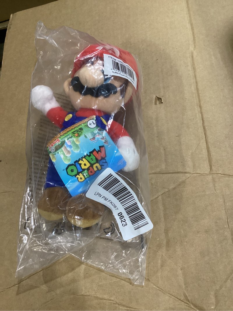 Condition photo showing Good Condition for Simba Official Mario Plush Toy 8"