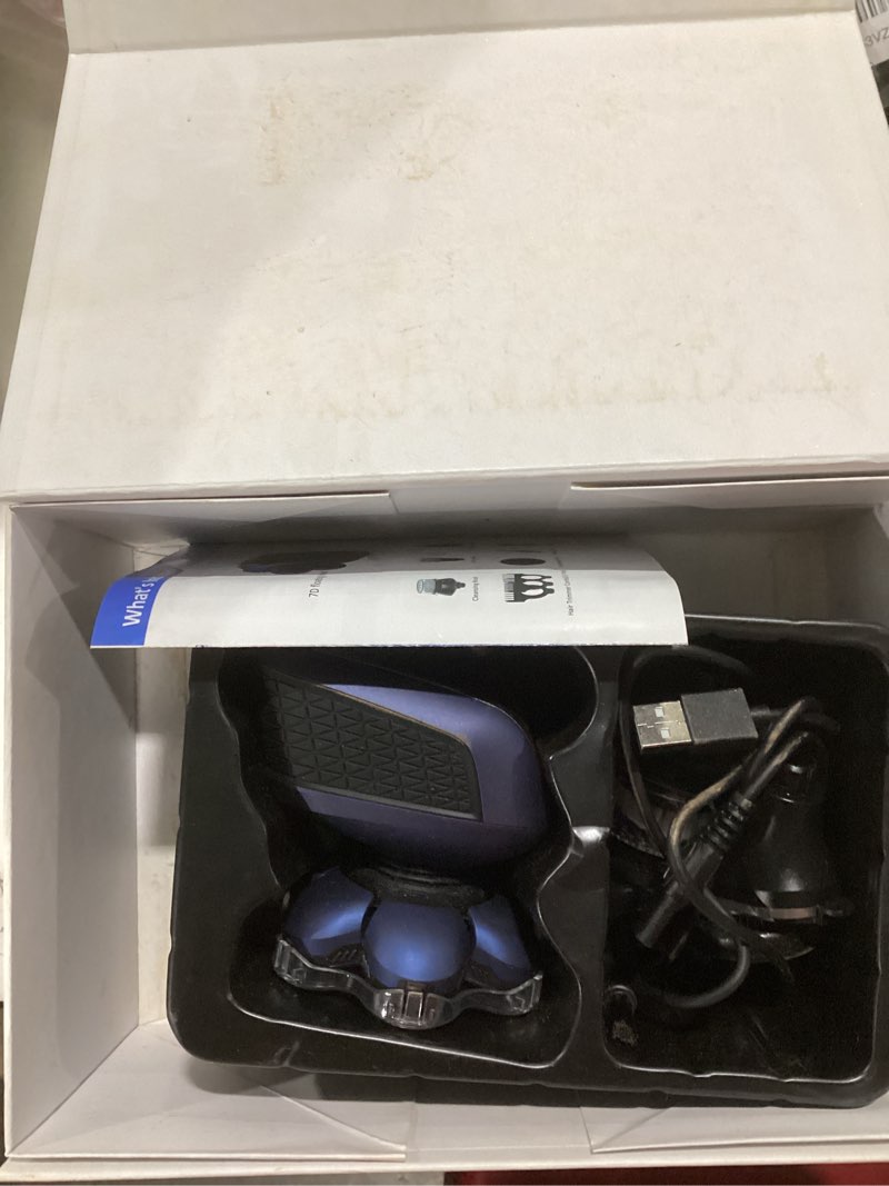 Condition photo showing Good Condition for Head Shaver 7D, Wyklaus Upgrade Head Shavers for Bald Men, Head Electric Razor with Nose Hair Trimme