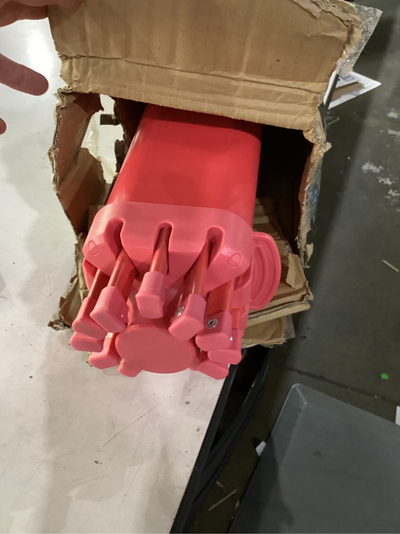 Condition photo showing Good Condition for fendia clothes drying rack ?foldable & ?collapsible drying racks with 4-leg octopus design, large capacity ?space saving indoor drying rack for bedroom,balcony,laundry for indoor/outdoor use?pink?