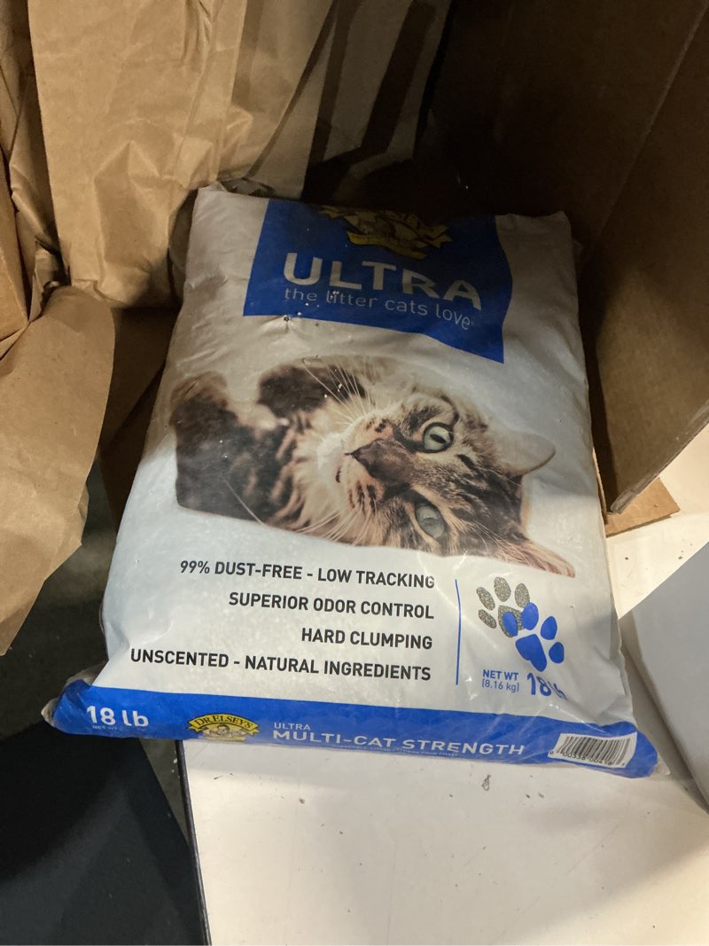 Condition photo showing Good Condition for Dr. Elsey's Ultra Unscented Clumping Clay Cat Litter 18 lb Bag
