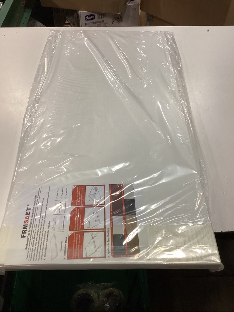 Condition photo showing As Is for frmsaet keyboard tray & platform