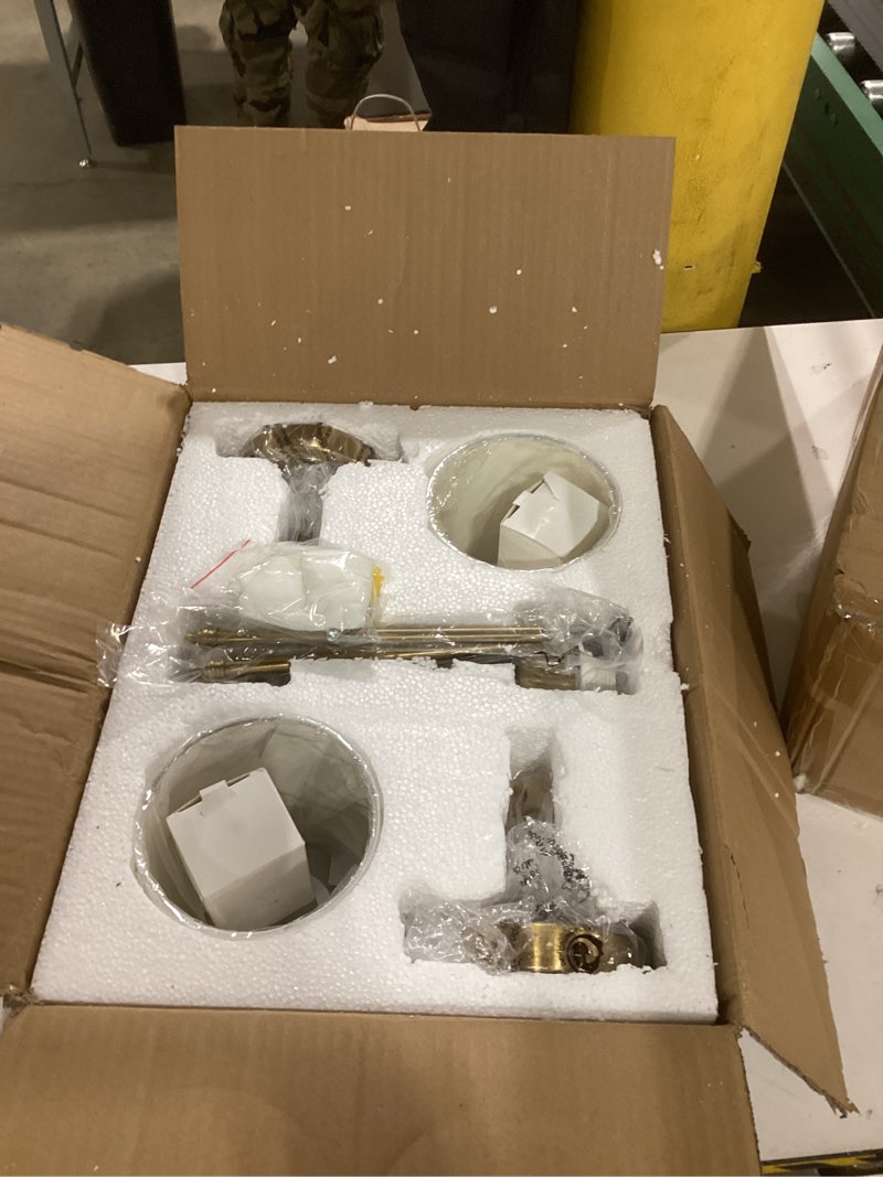 Condition photo showing Good Condition for Battery Operated Wall Sconce Set of 2, Brushed Gold Cordless Rechargeable Wall Sconces with Dimmable LED Bulb and Remote, 13 Colors Wall Lights for Bedroom Living Room Hallway