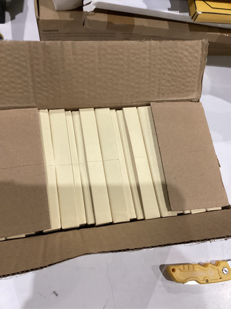 Condition photo showing As Is for cardboard jewelry brown gift boxes 10 pack6x5×1 inches, its apply to displaying necklaces, rings, bracelets, earrings brown 1 count (pack of 10)