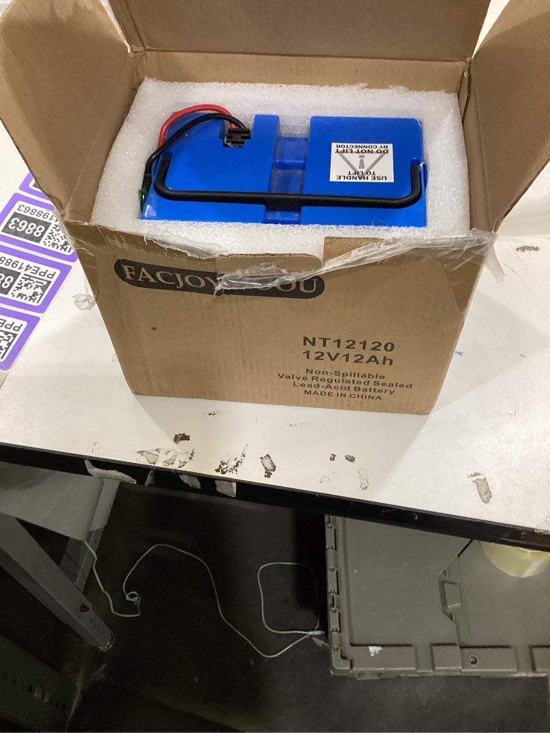 Condition photo showing Good Condition for 12 volt 12ah battery for peg perego tractor john deere gator xuv polaris rzr 900 polaris slingshot gaucho rock'in 12v replacement battery for ground loader new holland t8 tractor kids ride on car toys