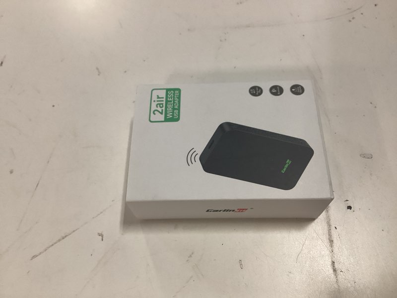 Condition photo showing New/Like New for carlinkit 5.0 2air wireless car adapter,carplay dongle for wired carplay and wired android auto car,for iphone 6+ and android 11+,easy setup via plug-in usb connection,supports online upgrde