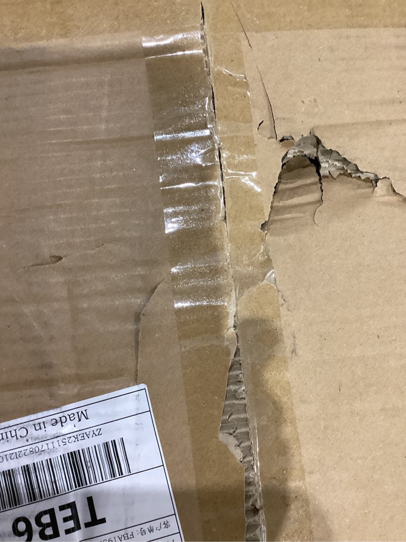 Condition photo showing As Is for Nisorpa Folding Bar Stool with Backrest Kitchen Counter Height Stool with Back Support Foldable Bamboo Bar Stool Folding Bar Chair for Home Kitchen Island Breakfast No Assembly 1Pack Wood Color