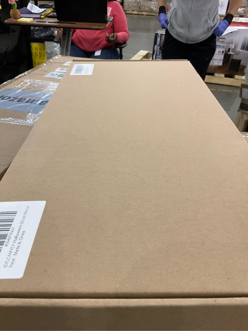 Halloween ghost mirror