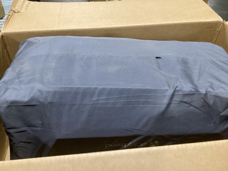 Condition photo showing Good Condition for Baby Trend Lil’ Snooze™ Deluxe III Nursery Center® Playard for Twins, Cozy Grey Cozy Grey Twins Playard