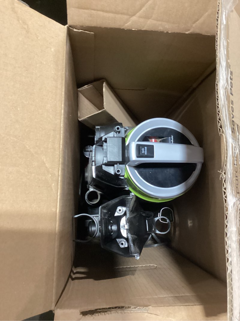 Condition photo showing As Is for Bissell 2252 CleanView Swivel Upright Bagless Vacuum with Swivel Steering, Powerful Pet Hair Pick Up, Specialized Pet Tools, Large Capacity Dirt Tank, Easy Empty Green