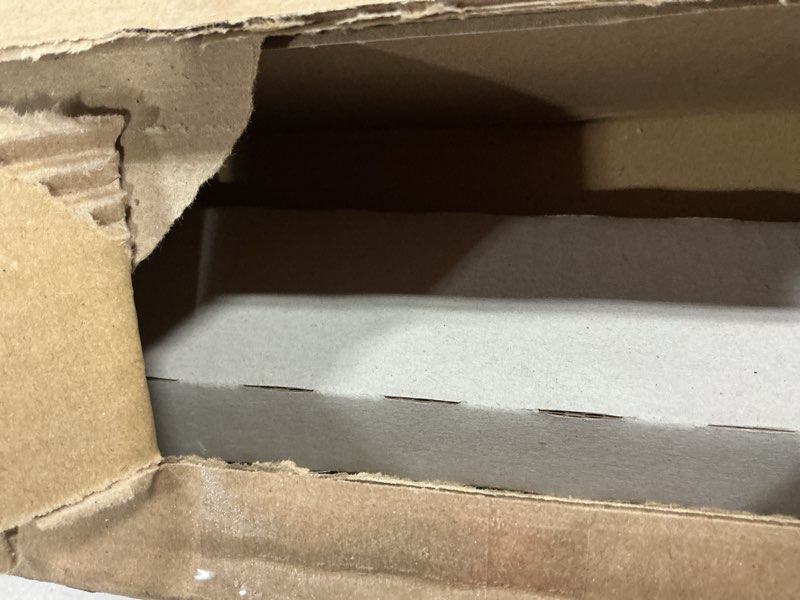 Condition photo showing As Is for philips hue large smart light tube, white - white and color ambiance led color-changing light - 1 pack - sync with tv, music, and gaming - requires bridge and sync box - control with app or voice large tube white