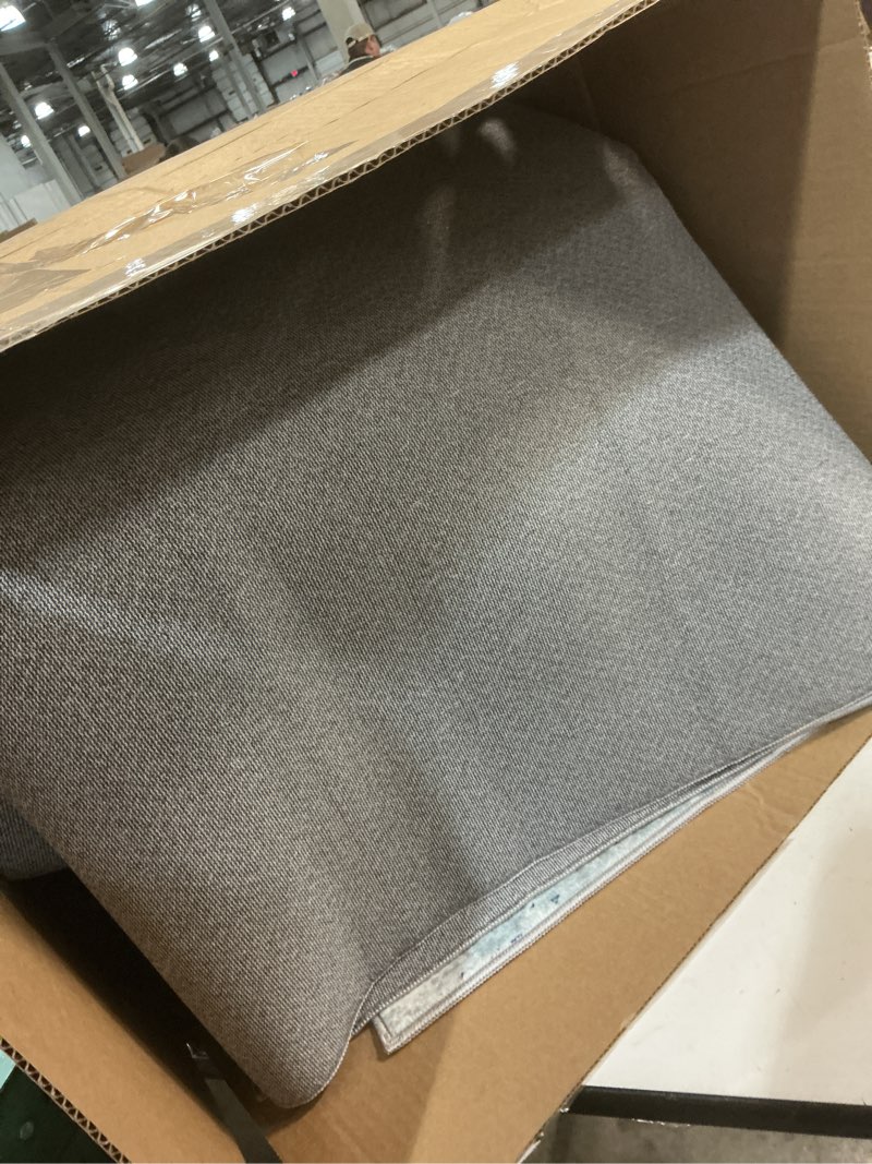 Condition photo showing Good Condition for Washable Rugs 8x10 for Living Room: Soft Area Rug Modern Abstract Neutral Rugs Large Non Slip Low Pile Carpet for Bedroom Dining Room Office Playroom(Blue, 8'x10') Blue 8' x 10' (Rectangular)